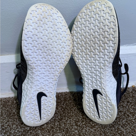 NIKE Metcon Flyknit 3 AQ8022-001 Men's Shoes US 8.5 Gym Crossfit Black - Picture 6 of 7